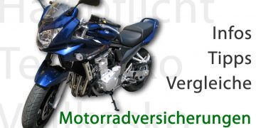 Motorradversicherung Vergleichen - Worauf Achten? Versicherungen Auf ...